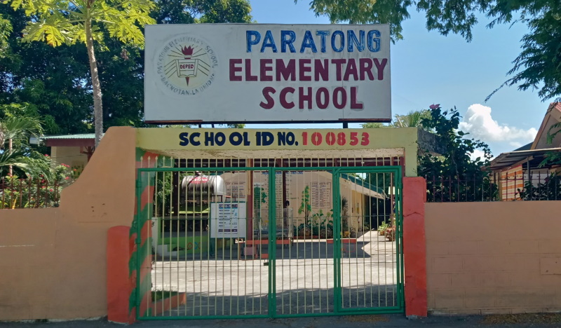 Paratong Elementary School (100853) Bacnotan District, La Union