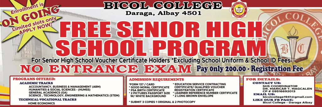 Bicol College Senior High School