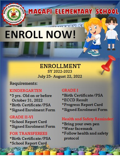 Magapi Elementary School Enrollment