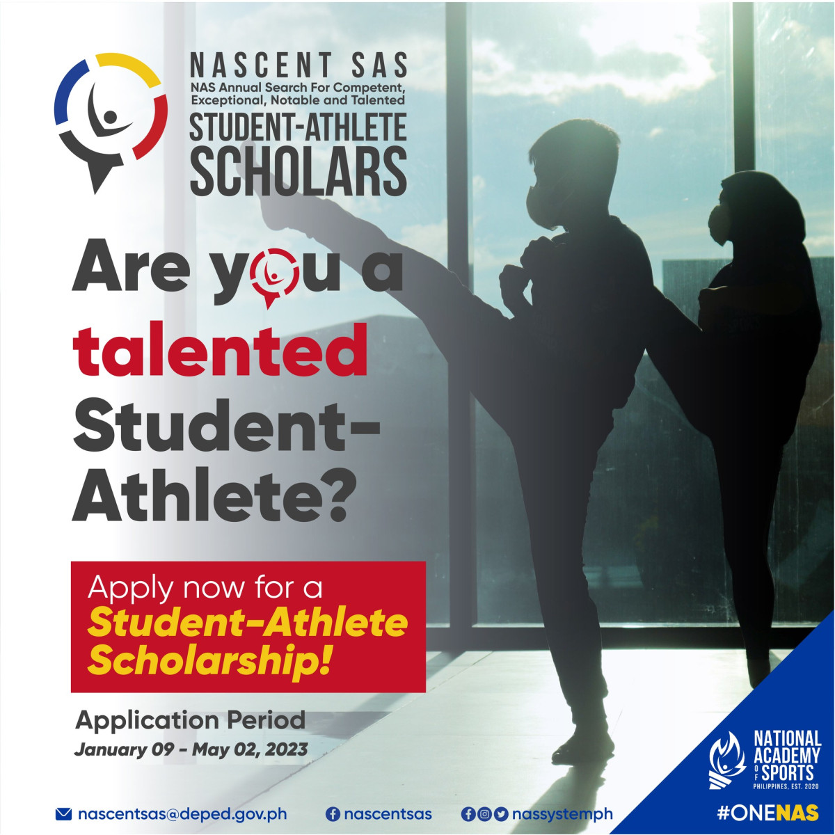 Be the next Student-Athlete Scholar of the National Academy of Sports!