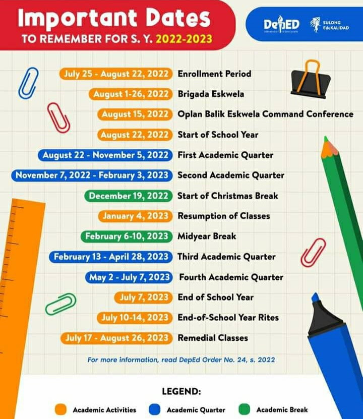 Deped School Calendar 2023 2024 Pdf Get Calendar 2023 Update