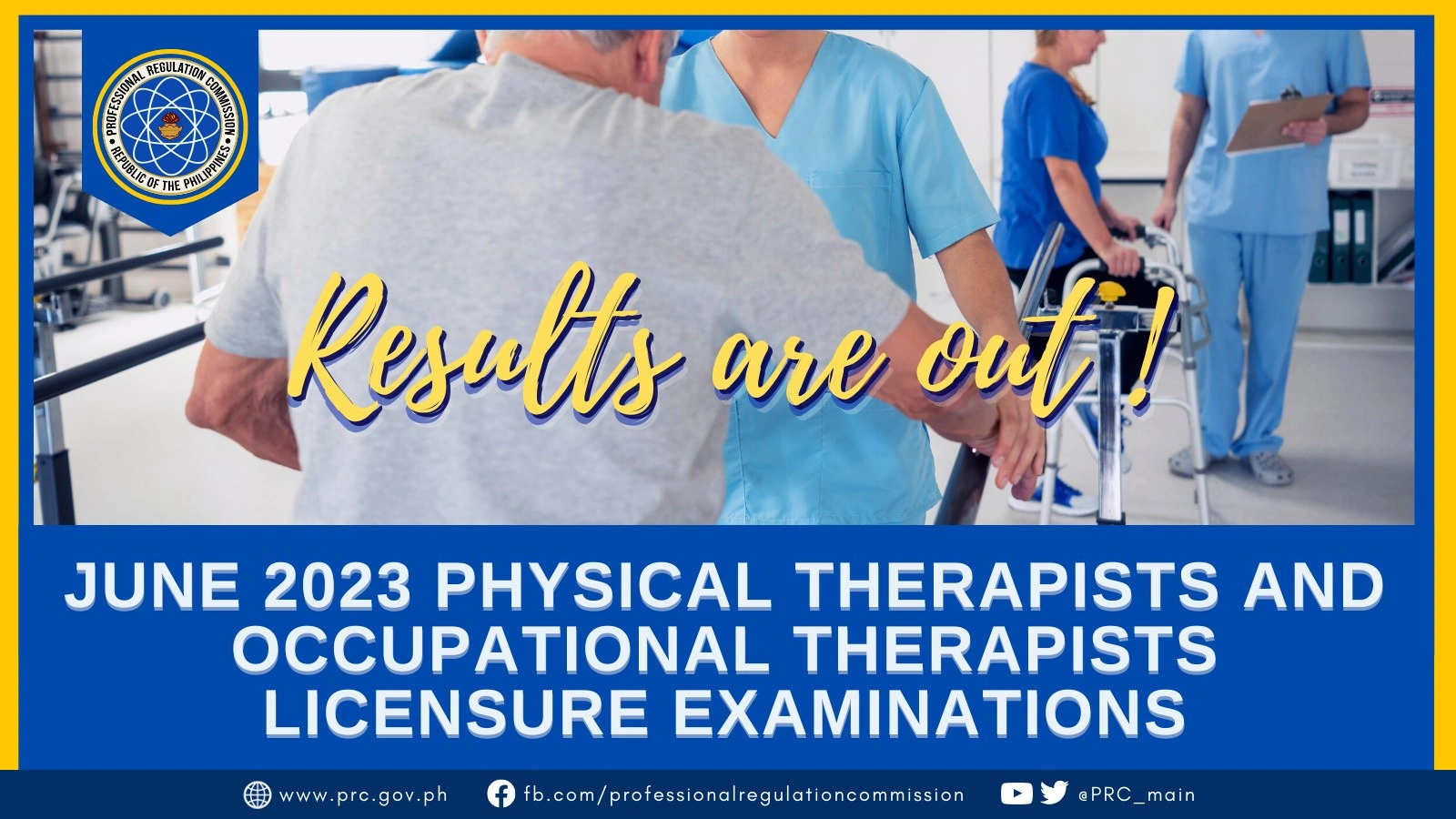 Physical Therapist June 2023 PRC Board Exam Result Education in